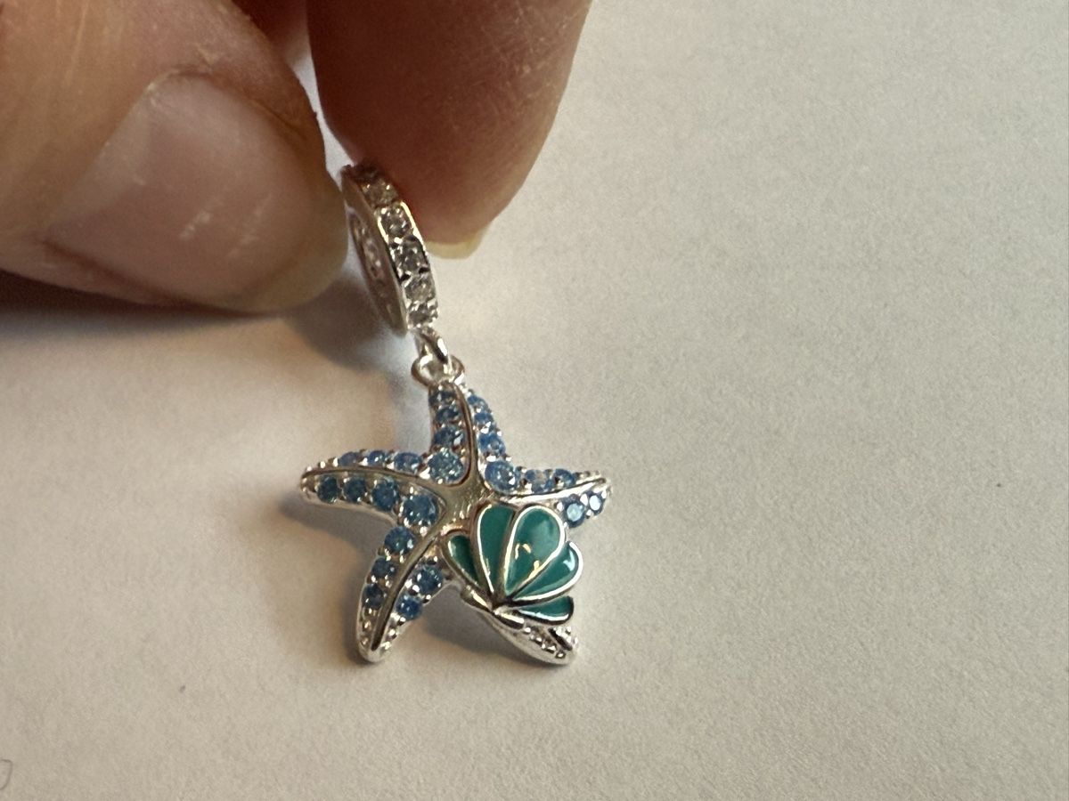 Bracciali & Braccialetti: Charm Anhänger, Seestern mit Zirkonia – Nuovo e nell'imballaggio originale da Ebikon venduto da elischka 6