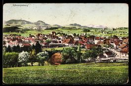 AK Schwarzenburg, Ortsansicht