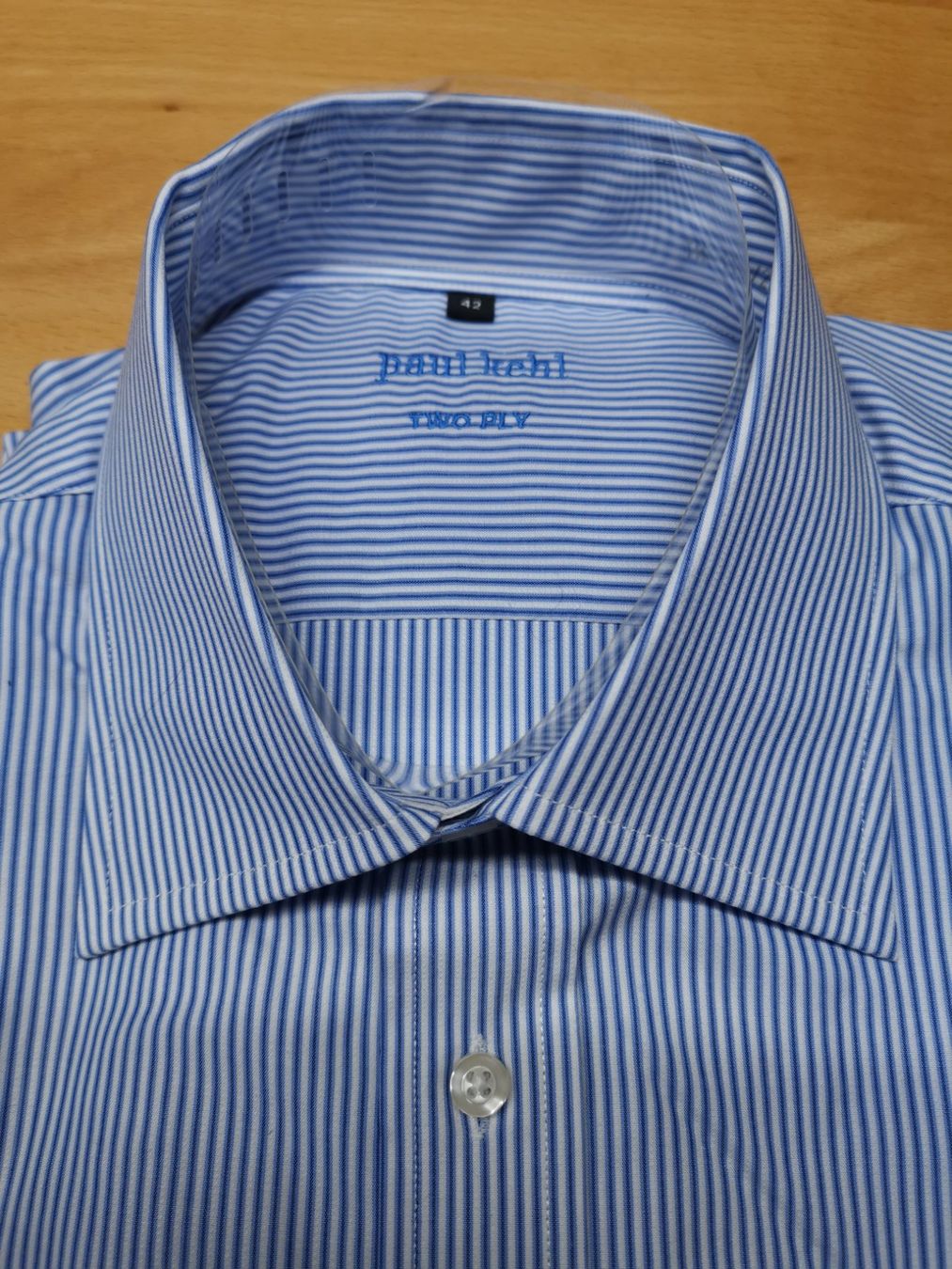 Paul Kehl Camicie: Herrenhemd Langarm, paul kehl, NEU, hellblau – Nuovo e nell'imballaggio originale da Seuzach venduto da NaehdesignMirjam 1