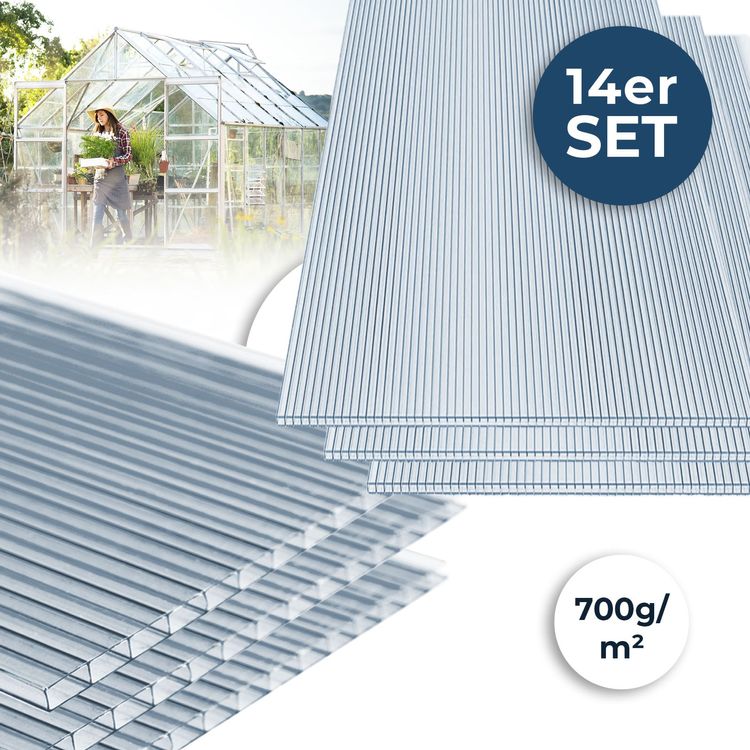 Polycarbonat Hohlkammerstegplatten 4mm Hohlkammerpl Produktbild-Vorschau 10