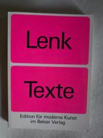 Thomas Lenk- Texte - Edition über moderne Kunst -