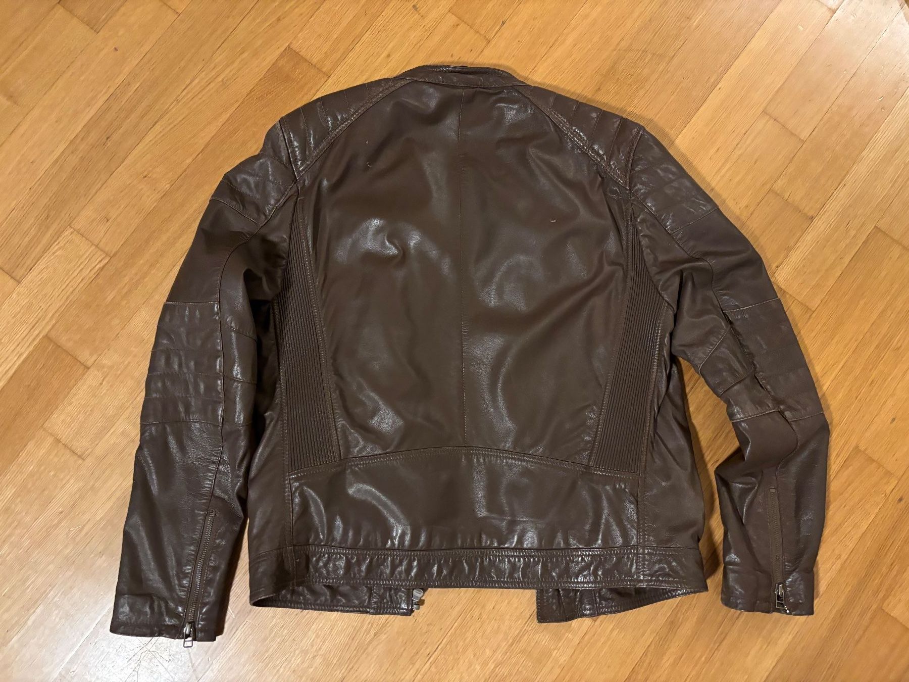 Giacche: Goosecraft Lederjacke braun Leder, Gr.M – Usato da Basel venduto da JoeWeis 4