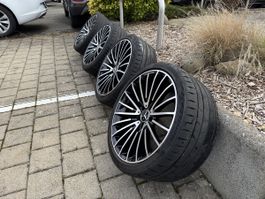 4x Mercedes Alufelgen Sommerreifen AMG 19 Zoll