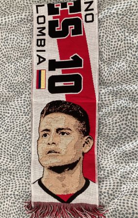Écharpe Rayo Vallecano James Colombia Football Scarf LaLiga
