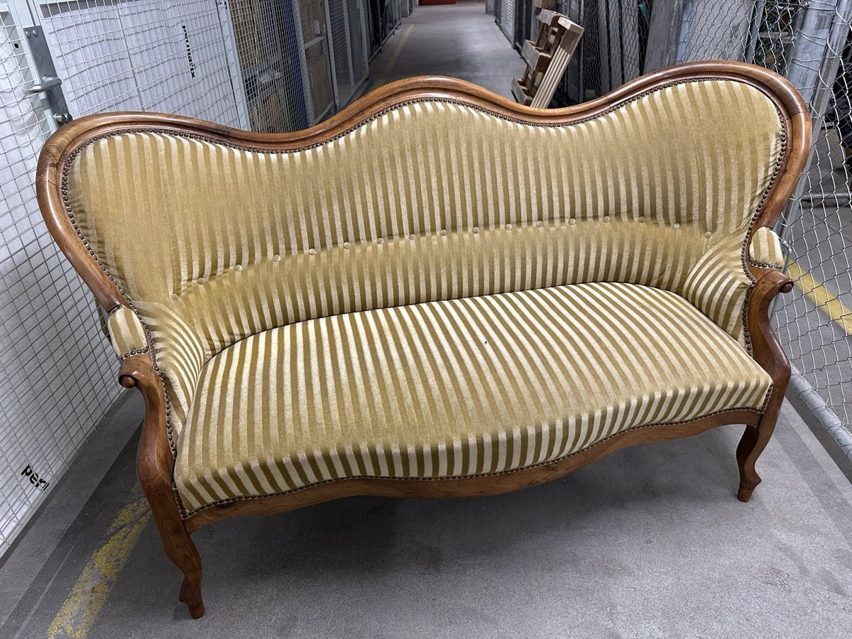 Divani: schönes antikes Sofa Louis Philippe Massiv Nussbaum  – Usato da Bolligen venduto da Astrophysiker06 1