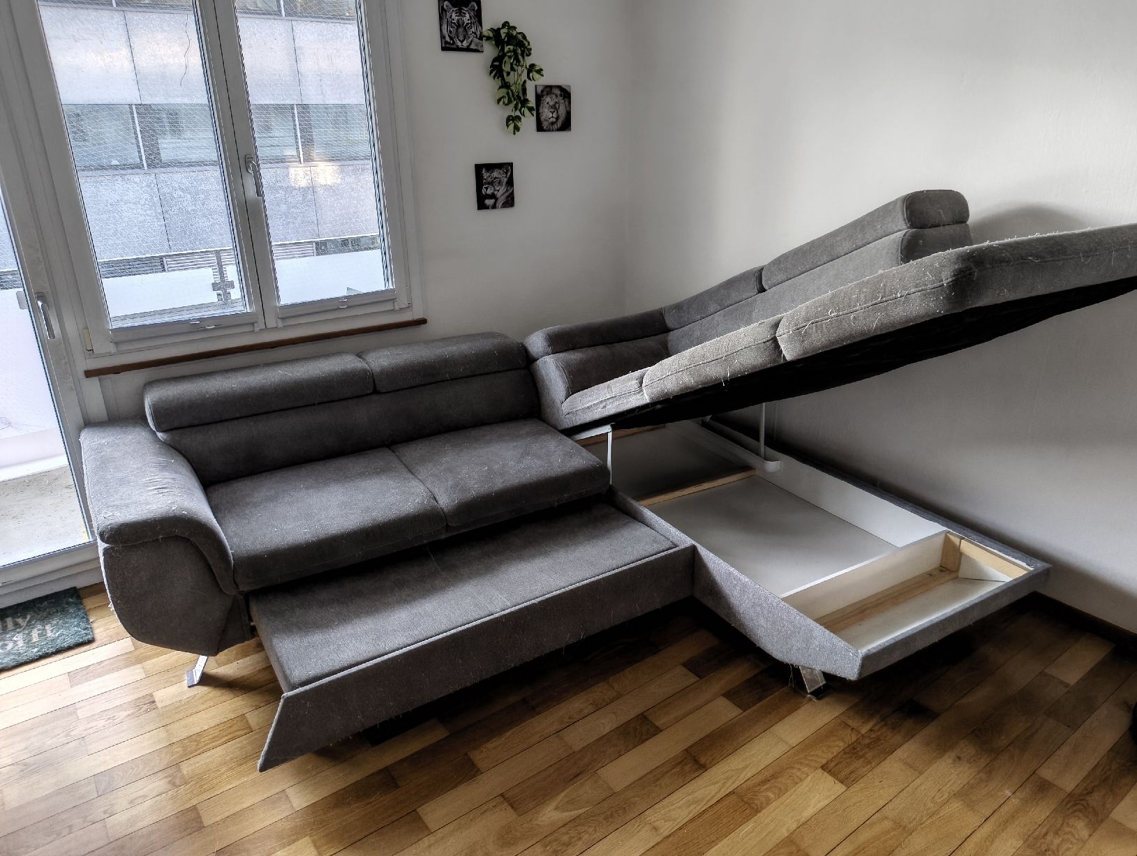 Divani: Ecksofa grau  – Usato da Allschwil venduto da fab_7hfg 1