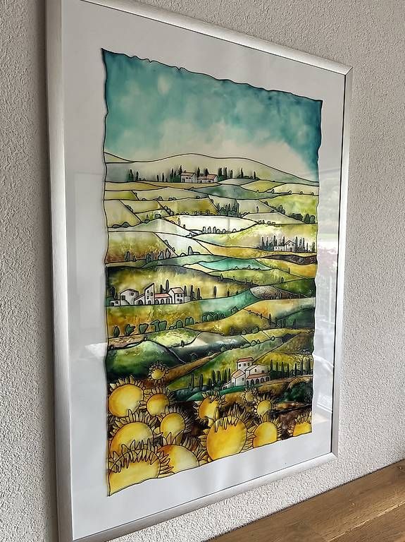 Dipinti: Handbemalte Glasbild – Usato da Münchenwiler venduto da T1111 1