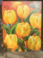  Johanes Adamski (Pop Art Künstler) Blumenbild Öl, 114 * 146