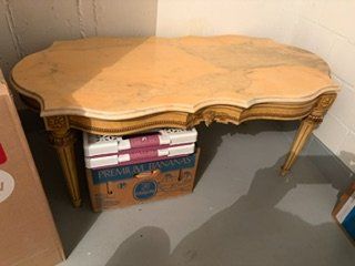 Tavoli: Vintage Marmor-Couchtisch – Usato da Henggart venduto da montella