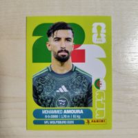Mohammed AMOURA, ALG 20, Panini WM 2026