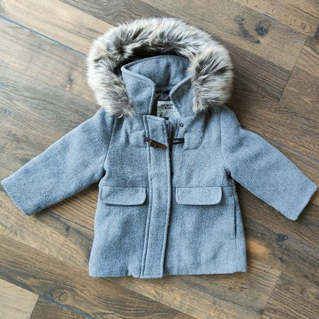 Lange Winterjacke, Gr. 98