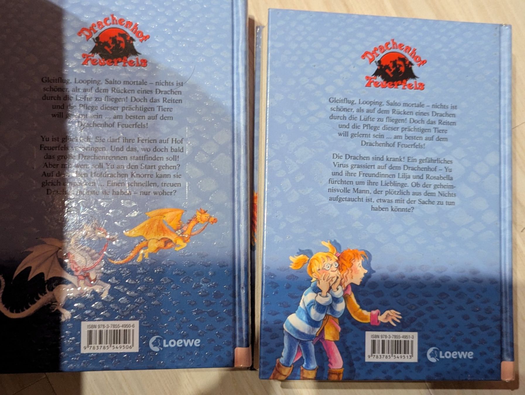 Libri: Drachenhof Feuerfels Tome 1 und 2 – Usato da Dierikon venduto da Jolie 1