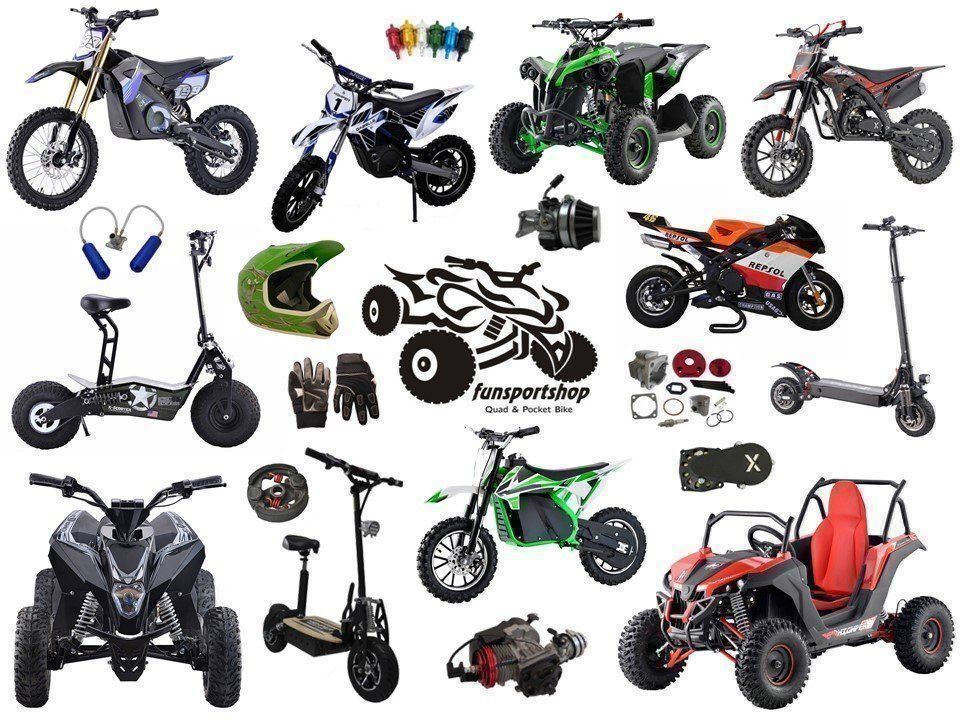 Mini Bike: TUNING Rennmotor (mit Getriebe) - Blau – Nuovo e nell'imballaggio originale da Zuchwil venduto da Funsportshop 1