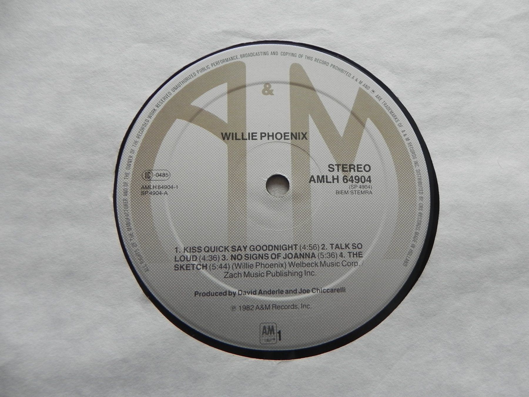Dischi in vinile: LP Rock Country Willie Phoenix 1982 – Usato da Siebnen venduto da krimsie 4