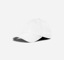 Ponyback everyday fit white hat