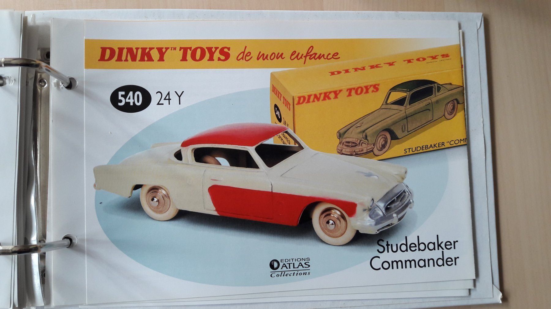 Dinky Toys Modellini d'auto: Dinky Toys : réplique de voiture "Studebaker Commander" – Nuovo e nell'imballaggio originale da Buttes venduto da sylvain106 3