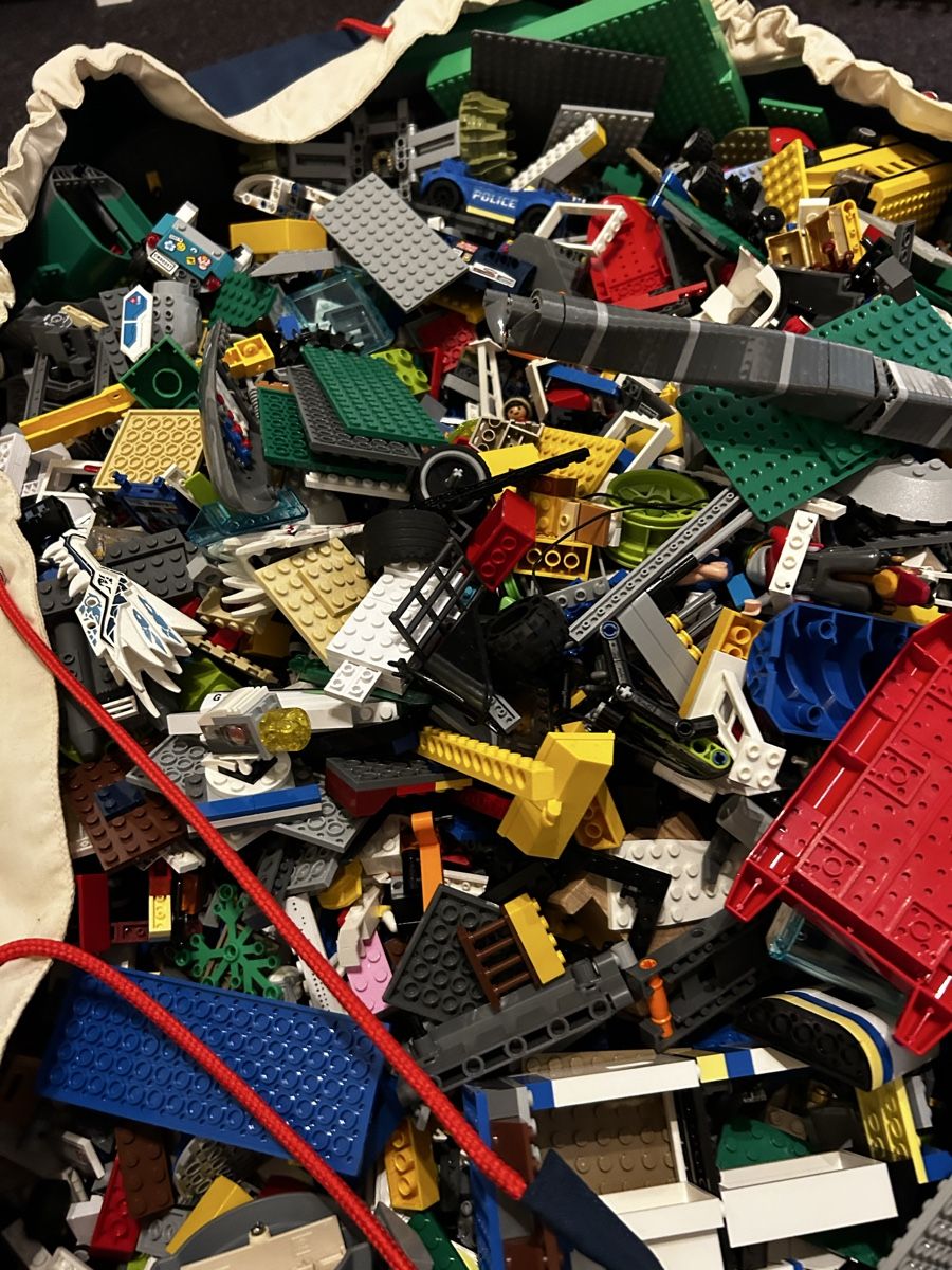 Lego Giocattoli: Diverse Legosteine, inklusive Sack – Usato da Hasle b. Burgdorf venduto da AdiKiener 1