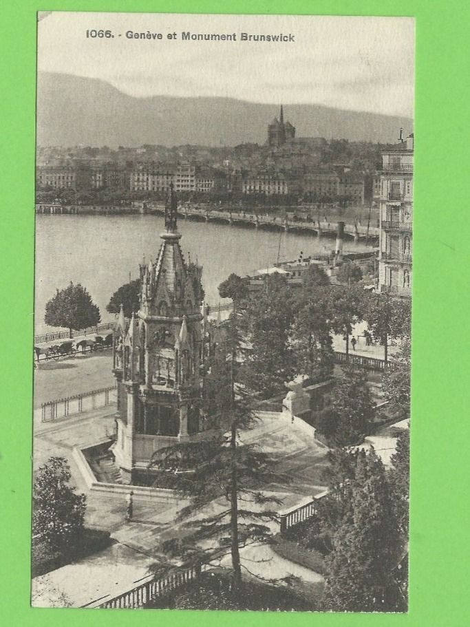 Cartoline postali: Genève et Monument Brunswick – Nuovo (secondo la descrizione) da Zürich venduto da t24_de