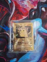 Pikachu - Gold Metal Card - UPC Celebrations Promo #Ord19