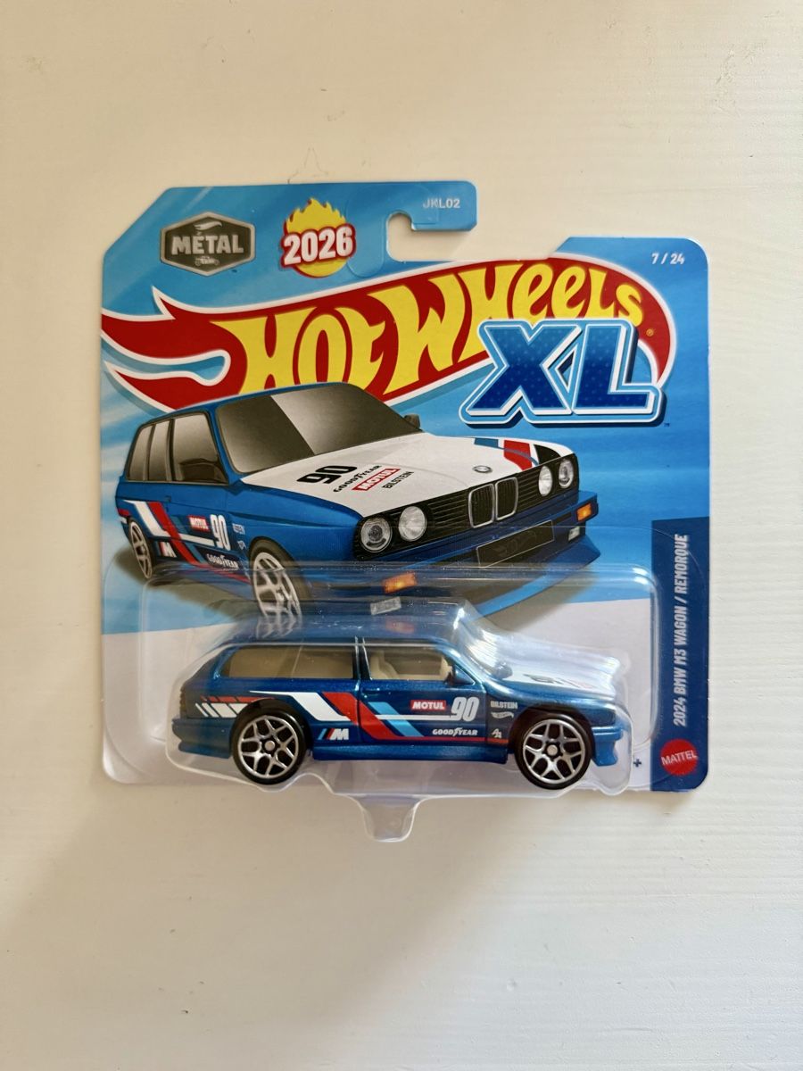 Hot Wheels Modellini d'auto: Hot Wheels XL 2026 BMW M3 E30 WAGON – Nuovo e nell'imballaggio originale da Oberembrach venduto da theZaz
