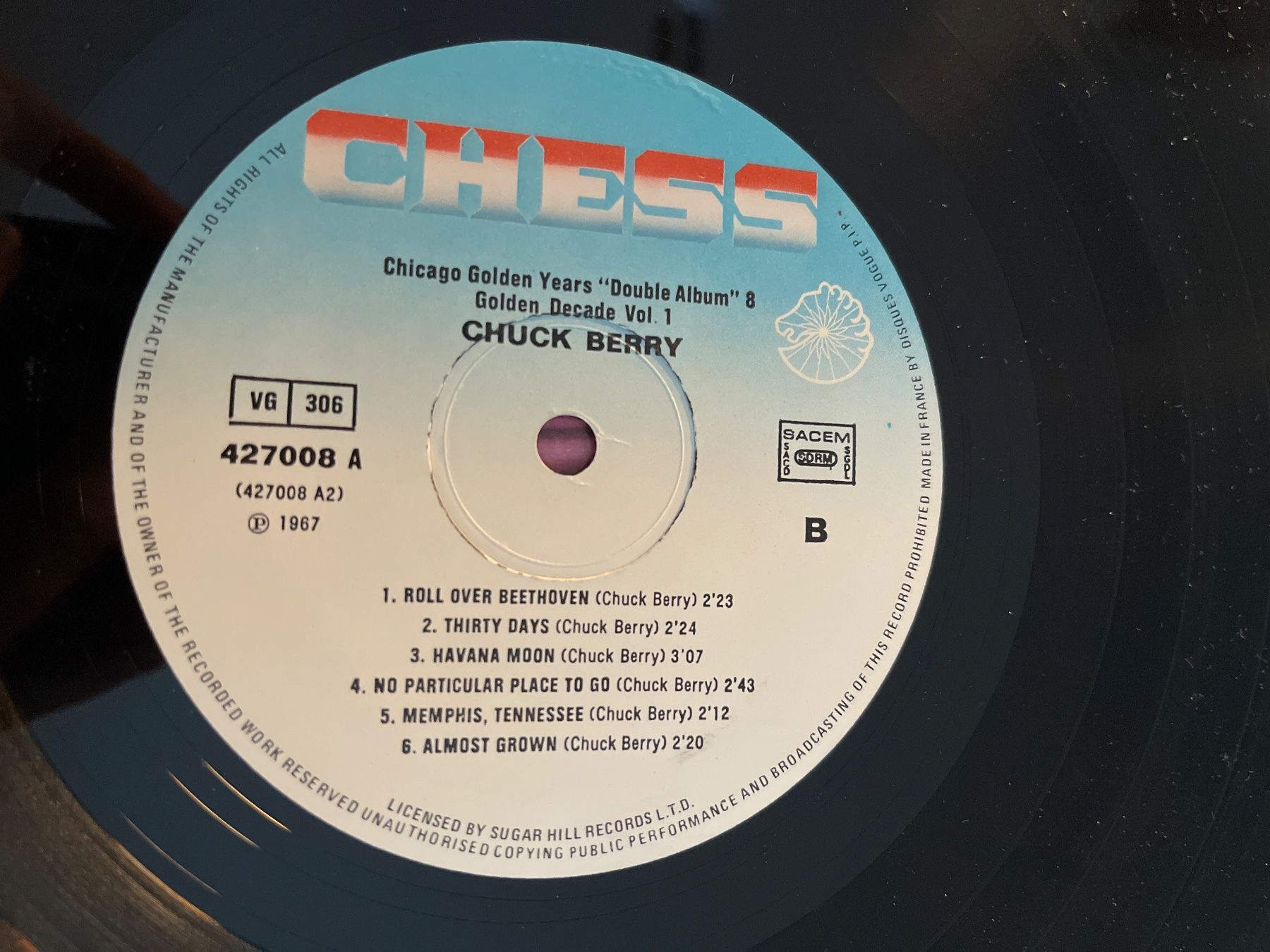 Dischi in vinile: S1776/Chuck Berry - Golden Decade – Usato da Frutigen venduto da Philippe_jsp 2