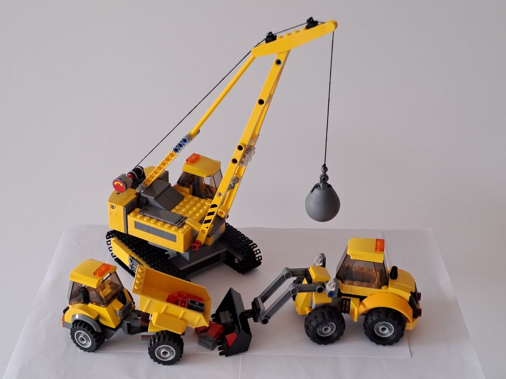 LEGO 60076 Baustelle Fahrzeuge Bagger Radlader Dumper LKW | Kaufen auf ...