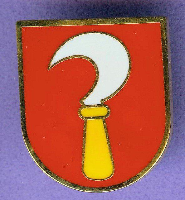 Placchette & Badge: Gemeinde Wappen  RIESBACH – Usato da Winterthur venduto da Sammleroase