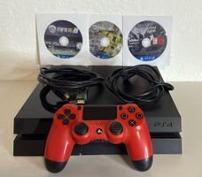 PS4 500GB – Software 12.50 – inkl. 3 Spiele + Controller