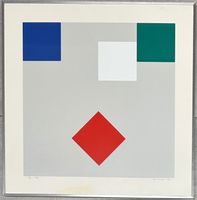 Camille GRAESER (1892-1980) - Farbserigraphie signiert