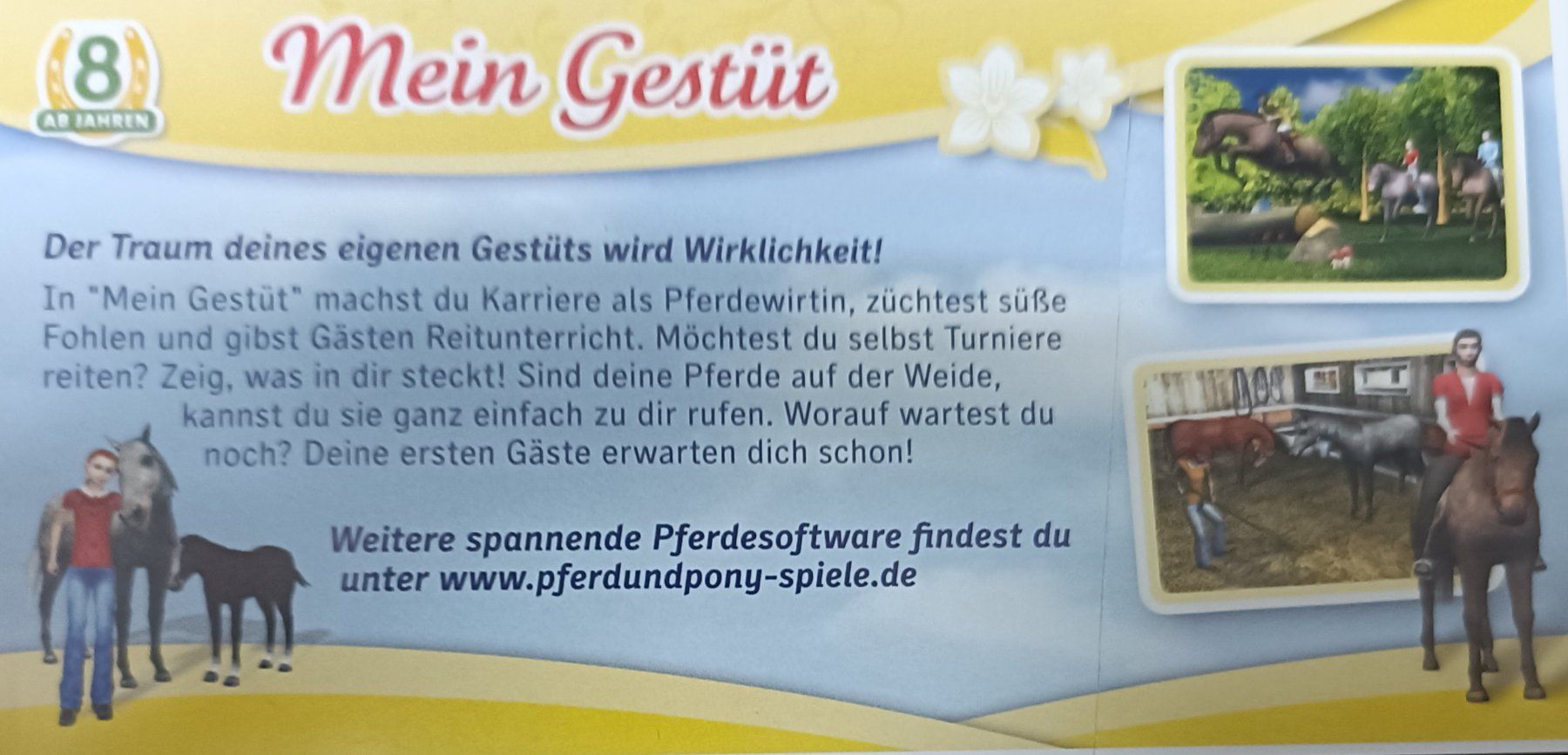 Nintendo Giochi: Meine Gestüt "Pferd & Pony" | DS – Usato da Köniz venduto da Gamecollect 1