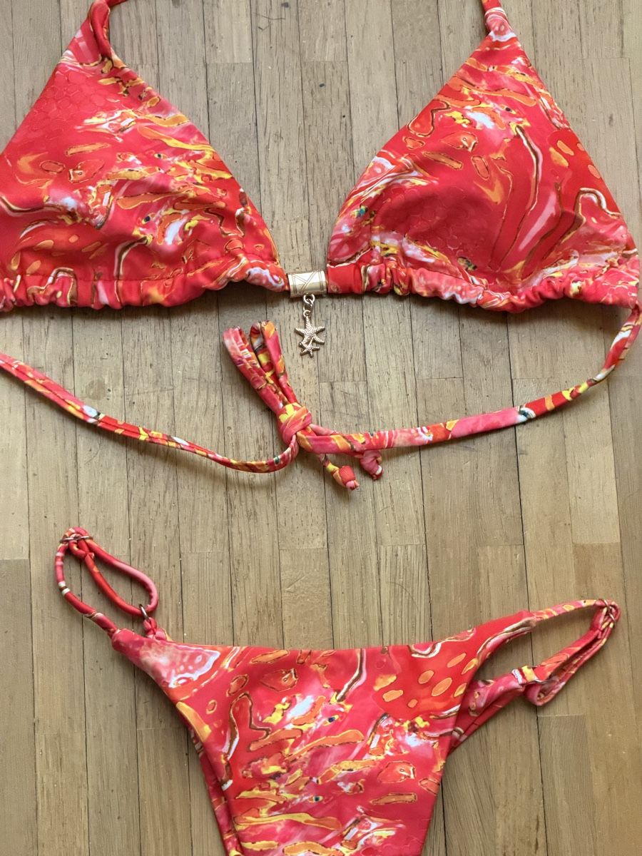 Badekleider & Bikinis: Maillot de bain orange deux pièces – Neu und originalverpackt aus Le Lignon von Ana2831 1