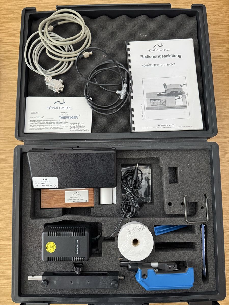 Misurare: HOMMEL TESTER T1000 E – Usato da Reigoldswil venduto da pet_dj8f