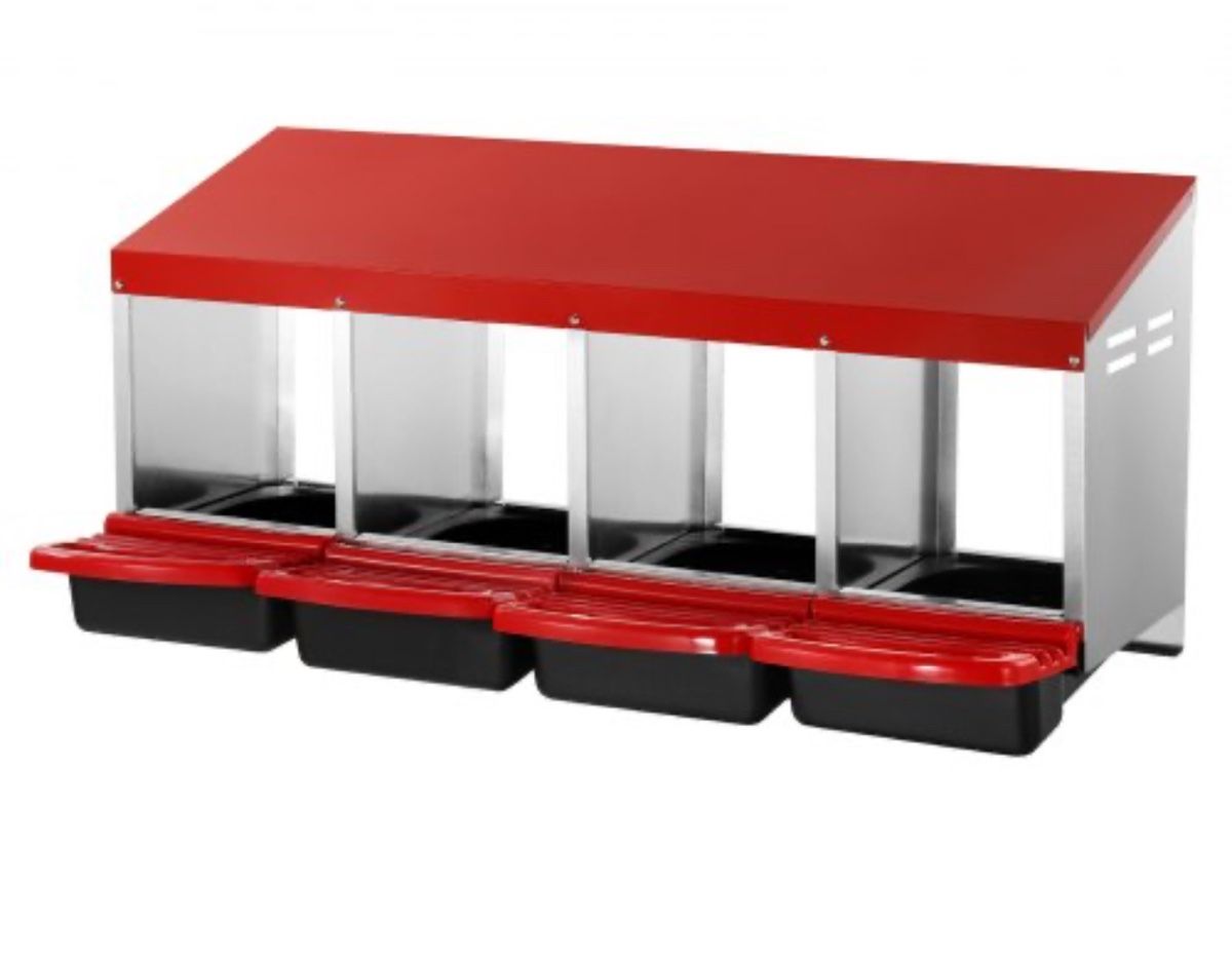 Käfige, Transport & Sicherheit: Legenest Hühner 4 Abteile hühnernest – Neu und originalverpackt aus Amriswil von JaJa-Express 9
