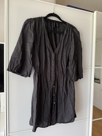 Zara Kleid schwarz Sommerkleid Grösse M 3/4 Arm