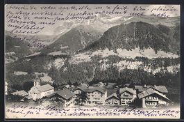 AK Champéry, La Dent du Midi, 1903