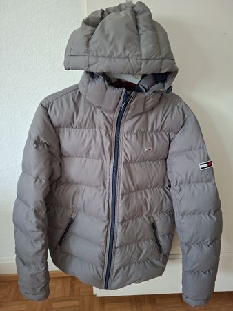 Doudoune Tommy Jeans homme gris taille M bon état