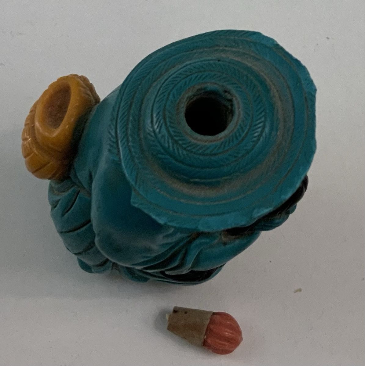 Figuren: Tabatière en forme de personnage bleu – Gebraucht aus rolle von Tontonjulot 5