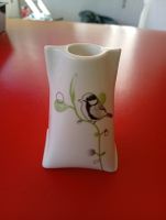 Hutschenreuther Kerzenleuchter klein Vogel Motiv.