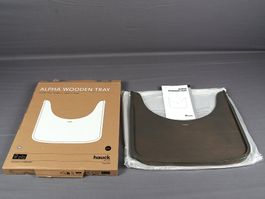 HAUCK Alpha Wooden Tray Essbrett 6m+ Charcoal
