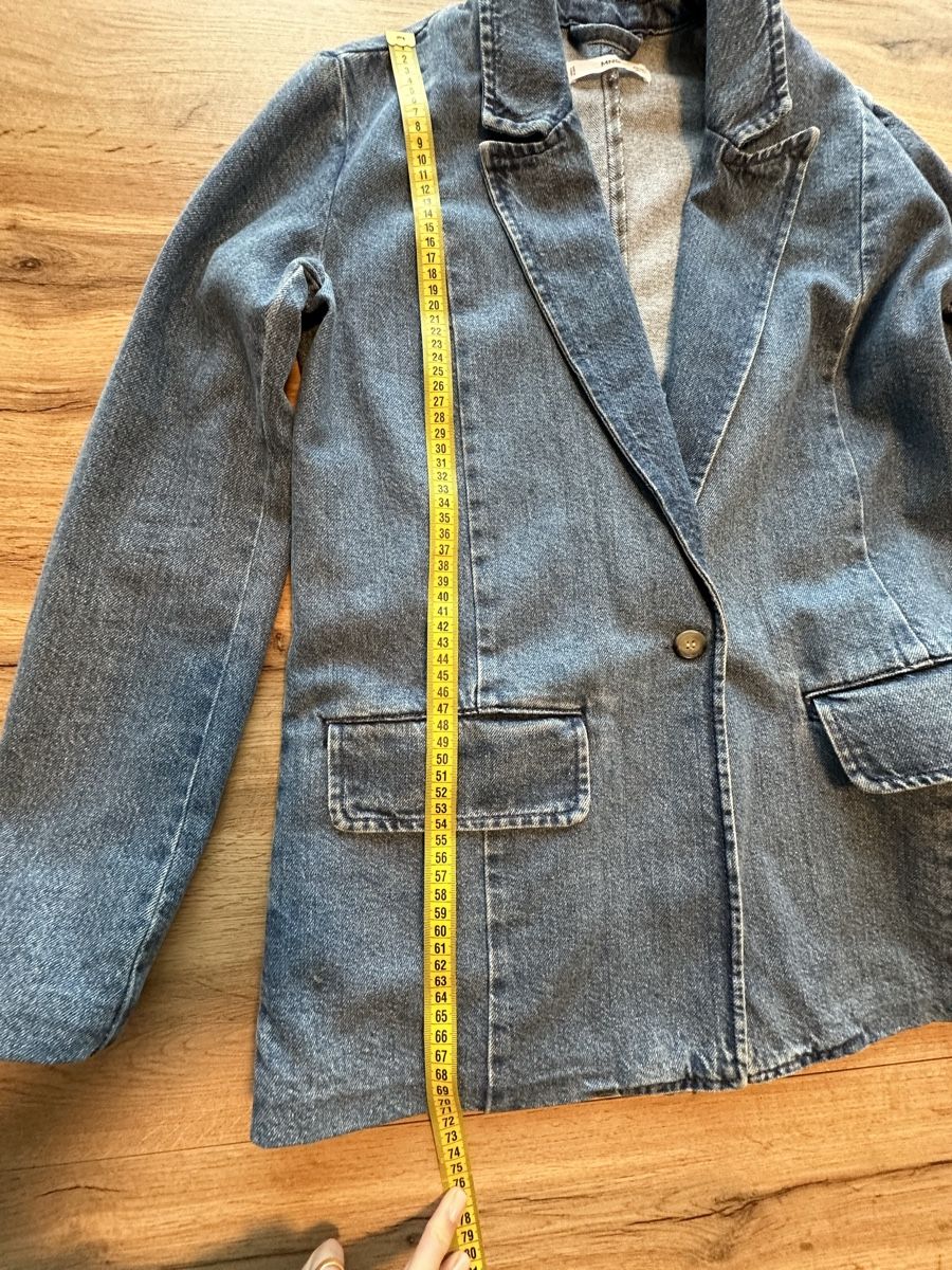 Mango Giacche: Mango Denin Blazer – Usato da Urdorf venduto da fairfashion 5
