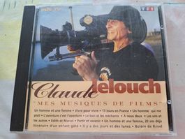 Cd Claude Lelouch - La musique de mes Films