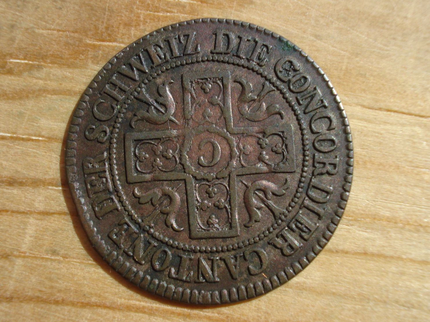 Tutti le monete: (D3) Freiburg Halbbatzen 1828 – Usato da Erlach venduto da Net-Coins 1