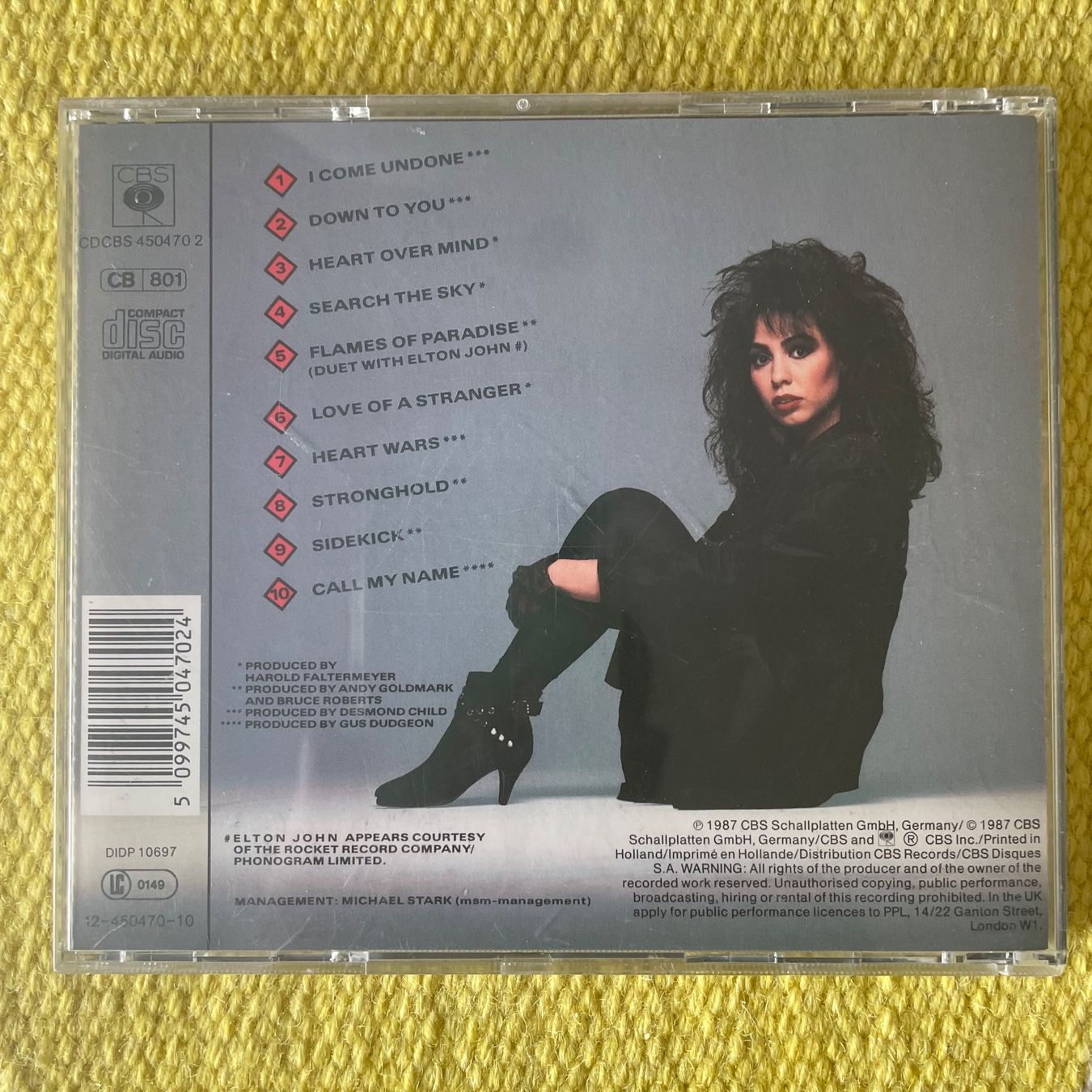 CD: JENNIFER RUSH-HEART OVER MIND – Usato da Rorschacherberg venduto da CD-Roli 1
