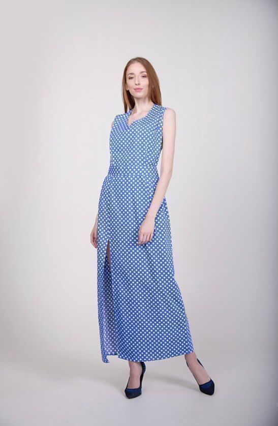 Kleider: Baumwolle Polka Dot Kleid – Neu und originalverpackt aus Walchwil von Maxana 1