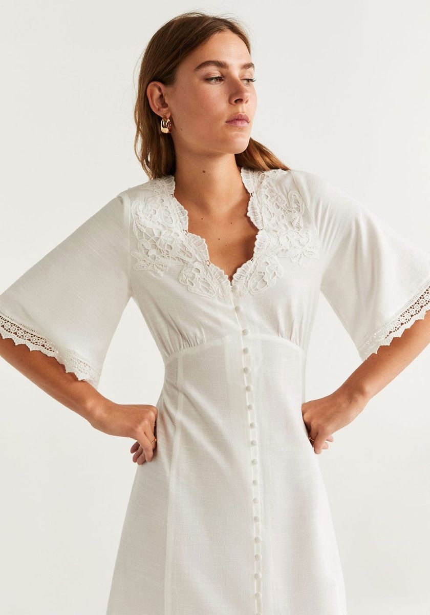 Mango Robes: Mango Maxikleid - Baumwolle - Viskose – Neuf avec emballage d'origine à Zürich par luxuryoutlet1 4