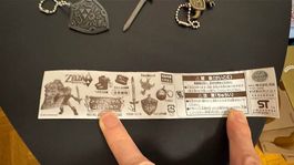 The Legend of Zelda: A Link Between Worlds Metal keychain