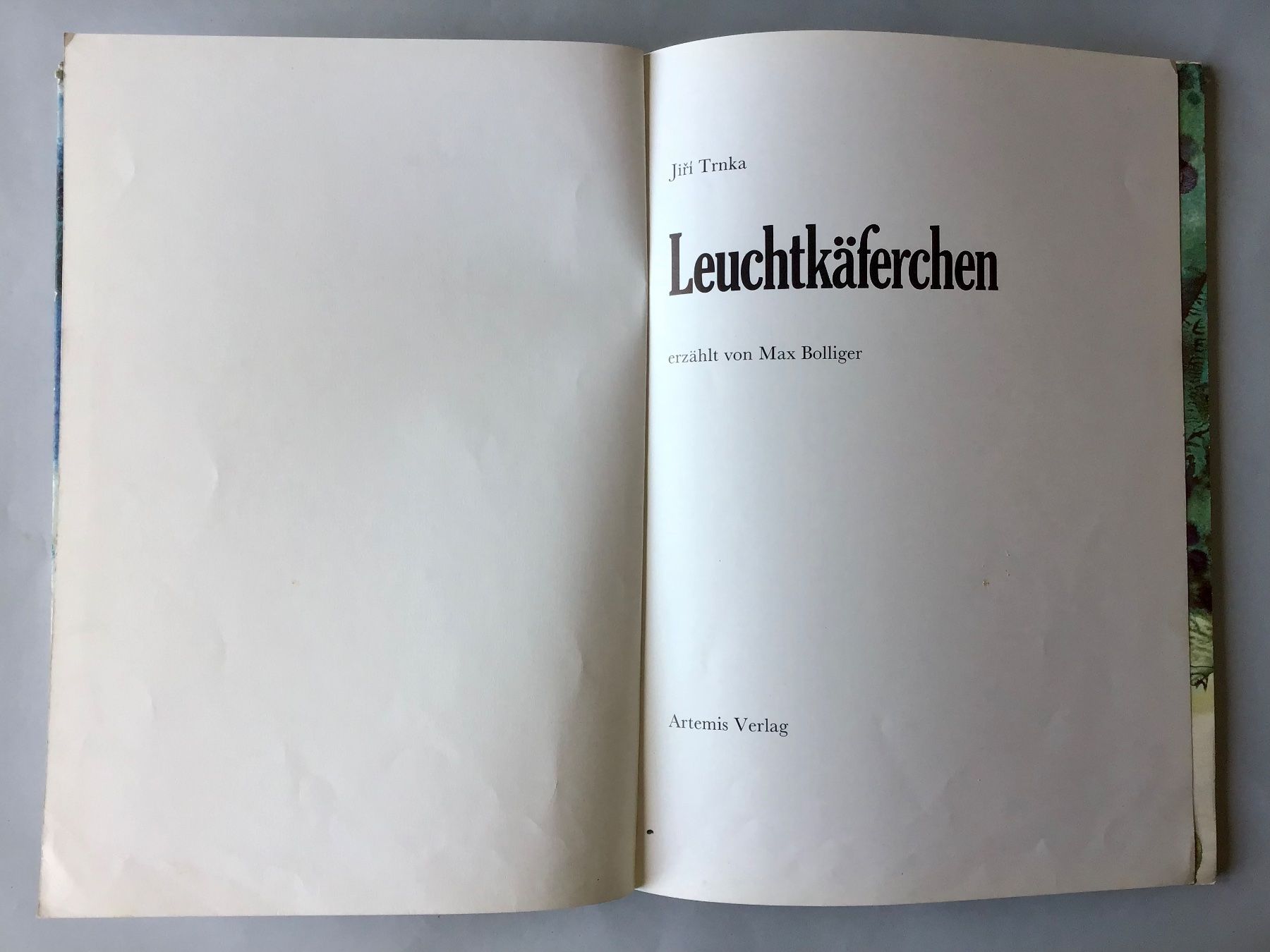 Libri: Bilderbuch: Leuchtkäferchen - Jiri Trnka – Usato da Bubendorf venduto da Alpenheidi 3
