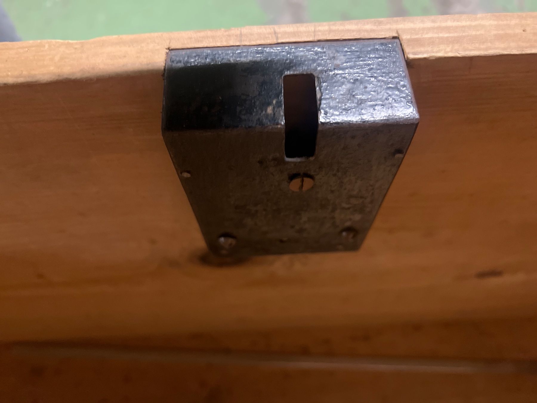 Cassapanche: Kleine antike Holz Truhe – Usato da Rorschach venduto da TimelessTrading 4