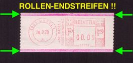 SFS 2_PITNEY BOWES_Gerät 12290 BASEL 1 mit ENDSTREIFEN !! **