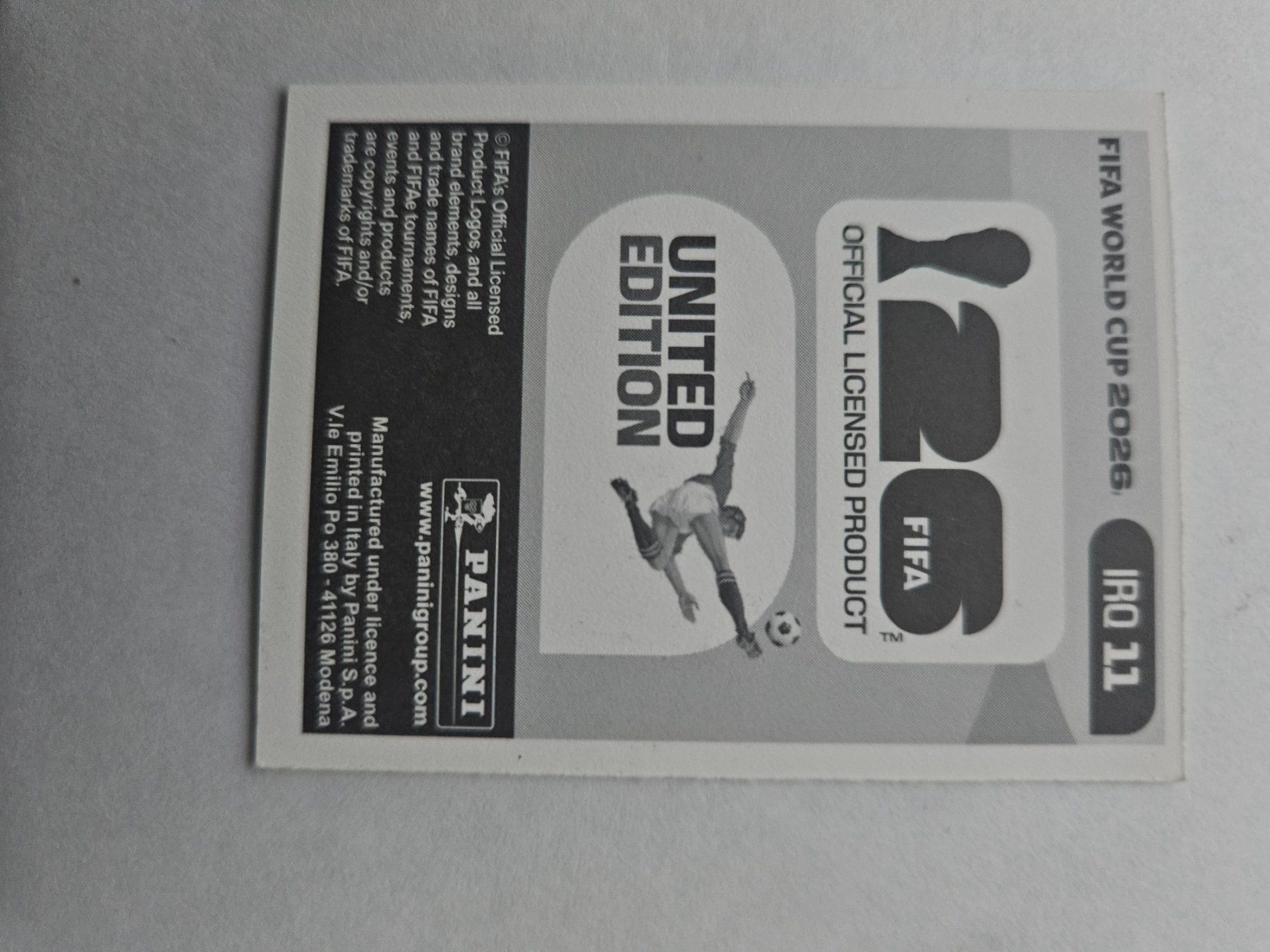 Panini Sammelbilder & Trading cards: IRQ 11 – Gebraucht aus Würenlingen von Dinli 1